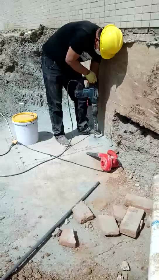 铜陵新旧混凝土植筋连接加固